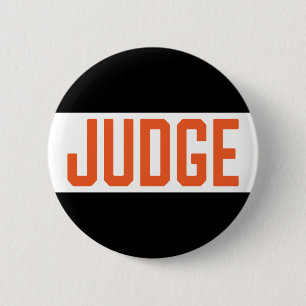 Halloween Costume Contest Judge Badge