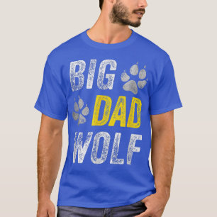 Halloween Costume Dad Funny Big Dad Wolf T-Shirt