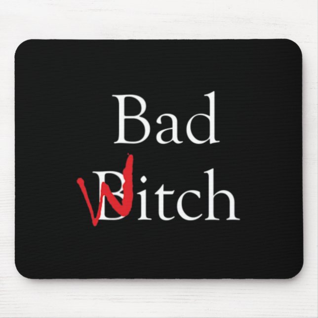 Halloween Costume Design Witch  Mouse Pad (Front)