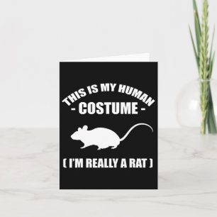 Halloween Costume For Kids Card