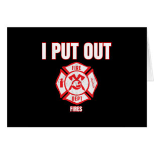 Halloween Costume Funny Firefighter I Put Out Fire