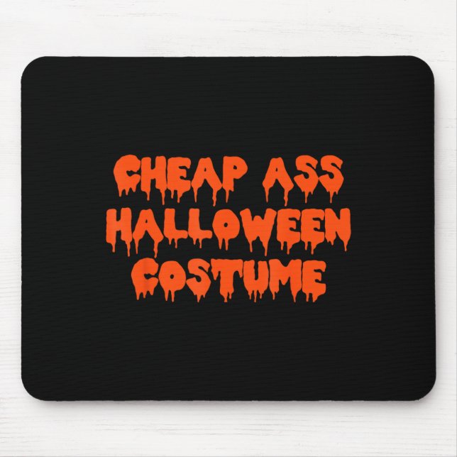 Halloween Costume Funny Party Mouse Pad (Front)