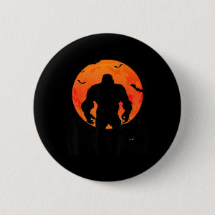 Halloween Costume Funny Sasquatch Bigfoot 6 Cm Round Badge