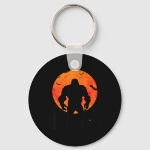 Halloween Costume Funny Sasquatch Bigfoot Key Ring