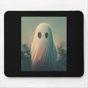 Halloween Costume Ghost In The Forest Gothic Mouse Pad