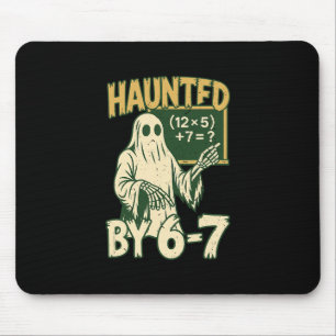 Halloween Costume Haunted Mouse Pad