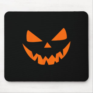 Halloween Costume Jack O' Lantern Pumpkin Face Wom Mouse Pad