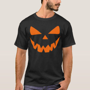 Halloween Costume Jack O' Lantern Pumpkin Face Wom T-Shirt