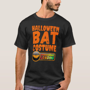 Halloween Costume Loading Vampire Bat Mum Dad Boy T-Shirt