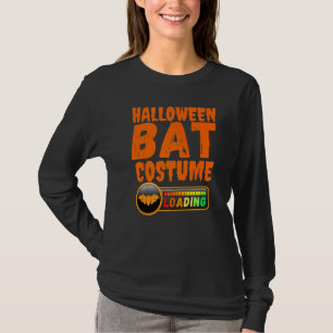 Halloween Costume Loading Vampire Bat Mum Dad Boy T-Shirt