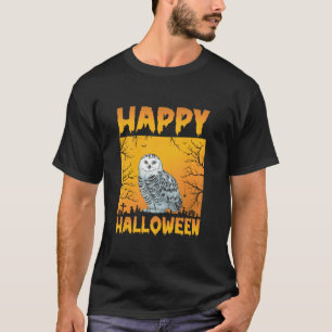 Halloween Costume Men Women Kids Funny Snowy Owl T T-Shirt