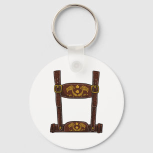Halloween Costume - Mens Lederhosen  Key Ring