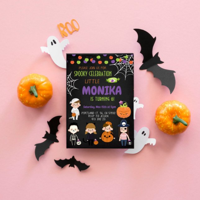 Halloween Costume party Birthday Invitation  (Creator Uploaded)