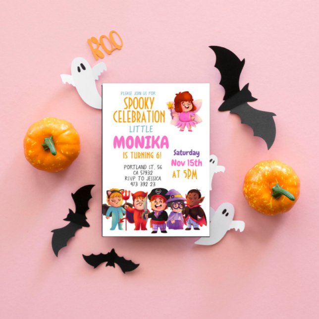 Halloween Costume party Birthday Invitation  (Creator Uploaded)
