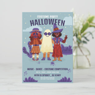 Halloween costume party, Halloween Night Invitation