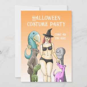 Halloween Costume Party Invitation