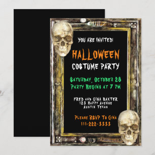 Halloween Costume Party Invitation