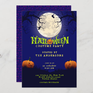 Halloween Costume Party Invitation