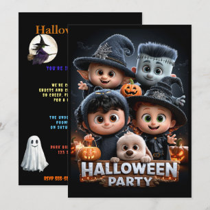 Halloween Costume Party Invitation