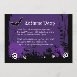 Halloween Costume Party Invitation