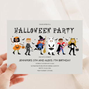 Halloween Costume Party Invitation