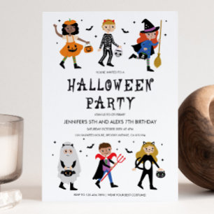 Halloween Costume Party Invitation