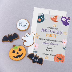 Halloween Costume Party Invitation
