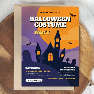 Halloween Costume Party Invitation