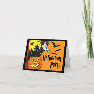 Halloween Costume Party Invitation for Kids