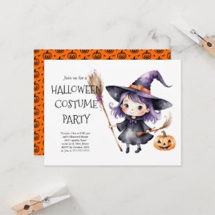 Halloween Costume Party Invitation   Spooky 
