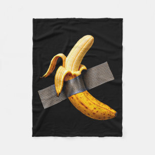 Halloween Costume Peeled Banana Funny Duct Tape Ba Fleece Blanket