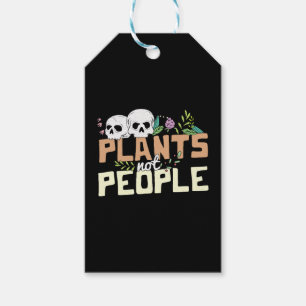 Halloween costume plants not people halloween gift tags
