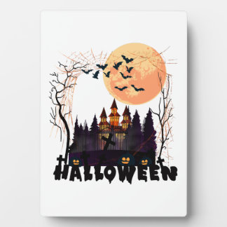 Halloween costume          plaque