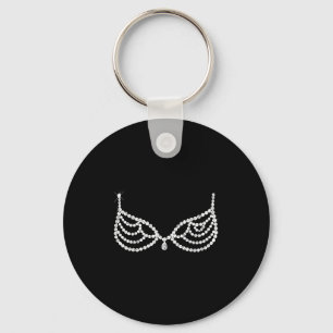 Halloween Costume Show Girl Key Ring