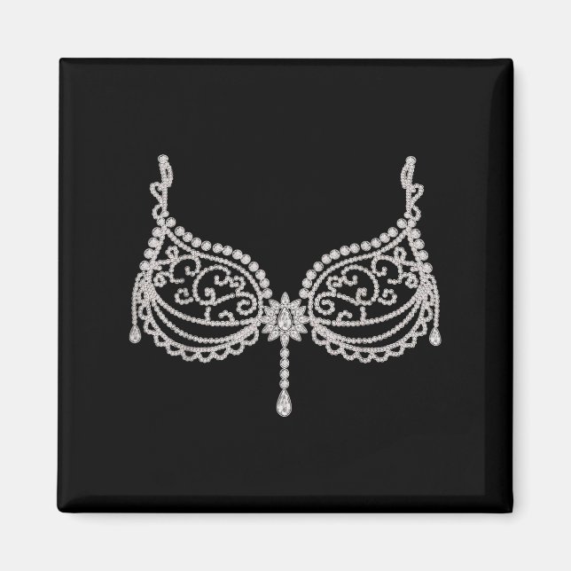 Halloween Costume Show Girl  Magnet (Front)