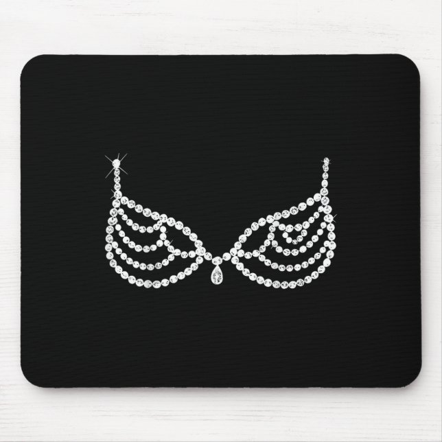 Halloween Costume Show Girl  Mouse Pad (Front)