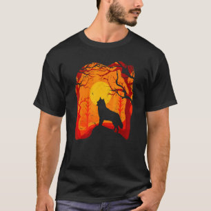 Halloween Costume Siberian Husky Dogs Puppy Owner T-Shirt