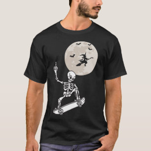 Halloween Costume Skateboard Boy Skateboarding Men T-Shirt