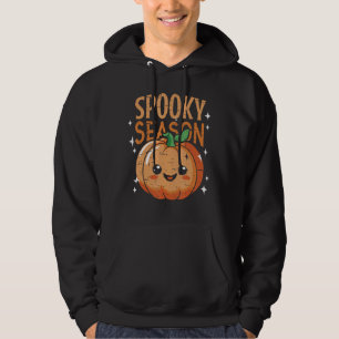 Halloween Costume Spooky Season Boo Ghost Let's Go Hoodie