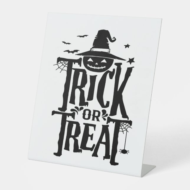 Halloween Costume T-Shirt for Men Women Pedestal Sign (Front)