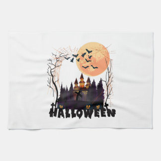 Halloween costume          tea towel