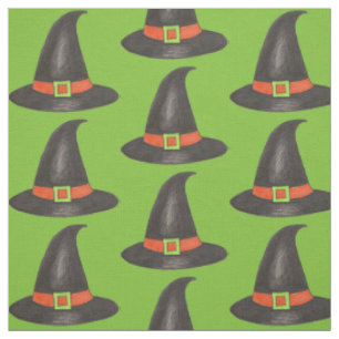 Halloween Costume Trick or Treat Witch Hat Fabric