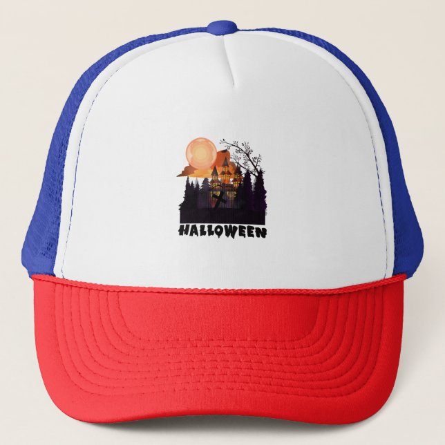 Halloween costume           trucker hat (Front)