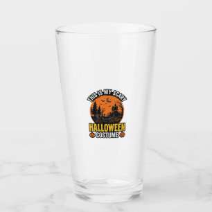Halloween Costume Vintage Scary Glass