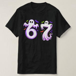 Halloween Costume Women Men Couple 6 7 Six Seven M T-Shirt