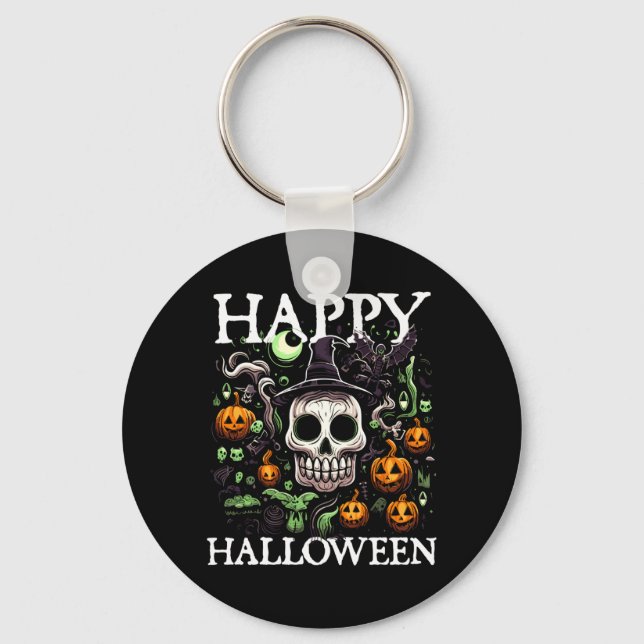 Halloween Costume Y Funny Key Ring (Front)