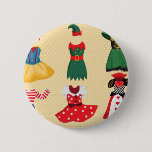 halloween costumes 6 cm round badge