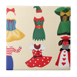 halloween costumes ceramic tile