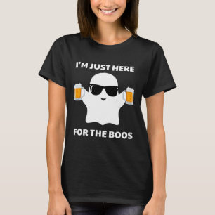 Halloween costumes I'm just here for the boos beer T-Shirt