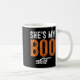 Halloween Costumes Shes My Boo Couple Matching Par Coffee Mug